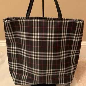 Burberry Nova Check Small Tote